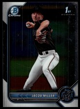 2022 Bowman Draft Jacob Miller #BDC-195 Chrome