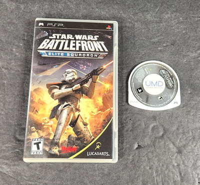 Star Wars: Battlefront -- Elite Squadron (Sony PSP, 2009) TESTED WITH FREE SHIP