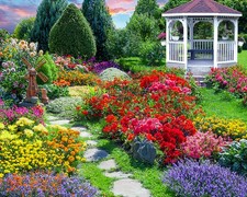 Flower Garden 500 Piece Springbok Jigsaw Puzzle New