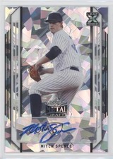 2021 Leaf Metal Draft Silver Crystals Mitch Spence #BA-MS1 Auto 4z8