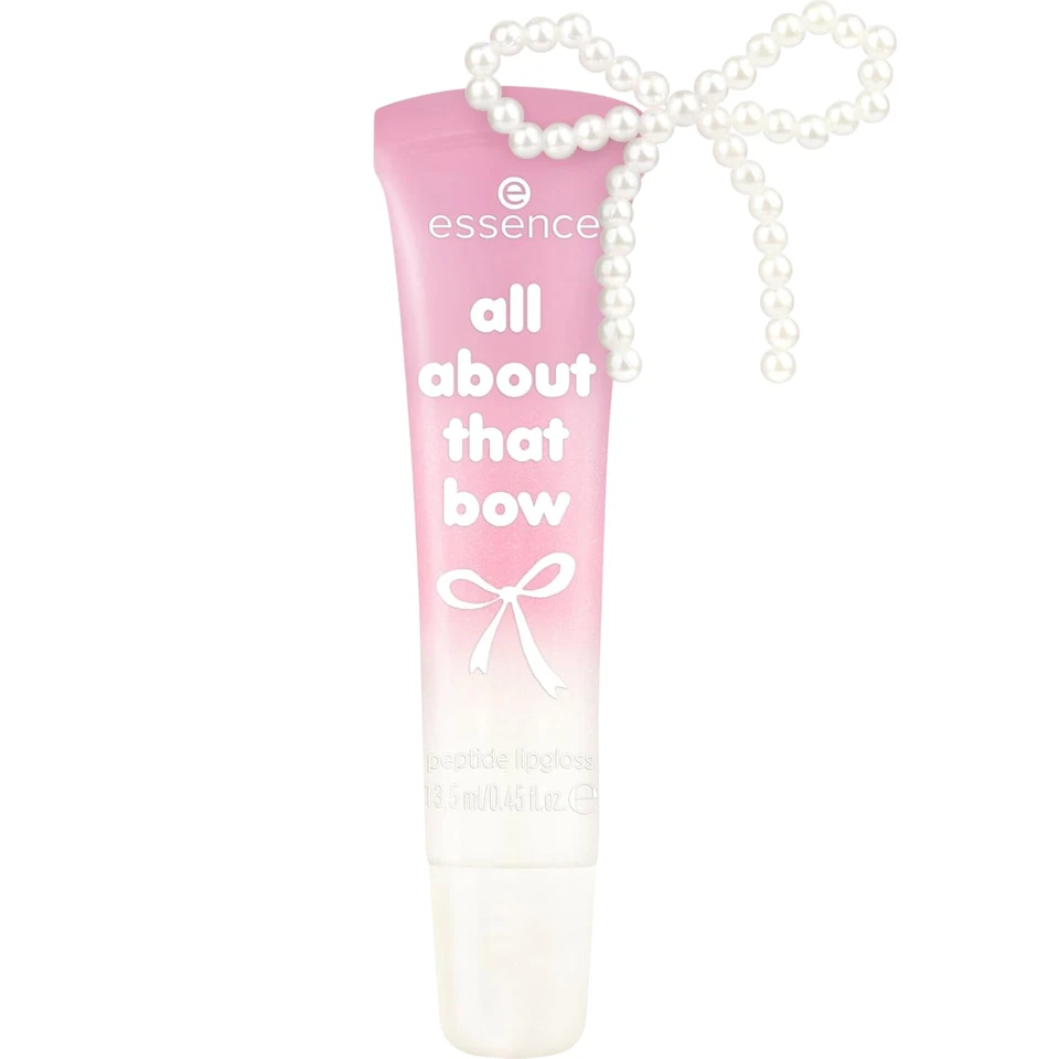 essence All About That Bow Peptide Lipgloss 01 Kiss 'n Bow OVP & NEU 48h Versand - Bild 1 von 1