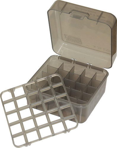MTM S25D-41 Multi Gauge 25 round Shotshell Box, USA Made, Clear Smoke - Picture 1 of 3