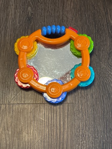 Fisher Price 2013 Orange Tamborine With Mirror