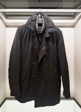 Piumino Moorer italiano nero uomo EU 48 / US 38