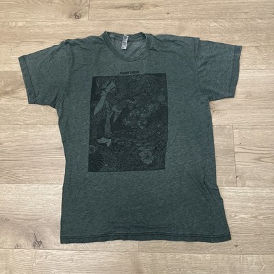 Fleet Foxes Indie Alternative Hipster Band Shirt Green Size Large Y2K