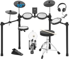 Electric Drum Set with Kick Hammer Pedal Kit 150 Sounds all-in-one drum set