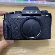 FUJIFILM X - T100 Mirrorless Digital Camera 24.2MP APS - C Black Sleek Design 4K
