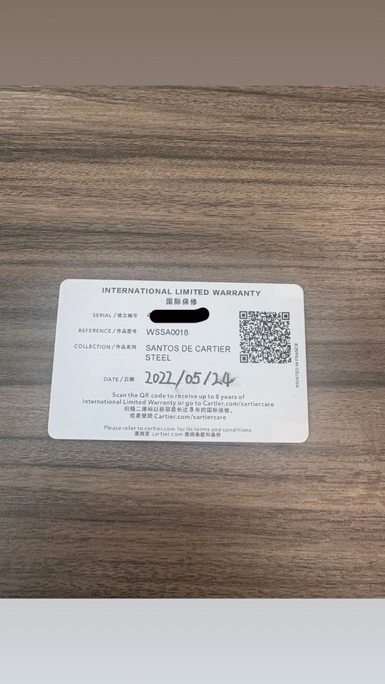 2022 Cartier Santos Men's Large 14ct Natural Diamonds 100% Authentic $18,000 EST - Image 4 of 4