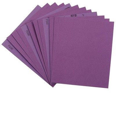 Sandpaper 240 Grit, Wet Dry Sanding Sheets 9 x 11 Inch, Advanced White Fused ...