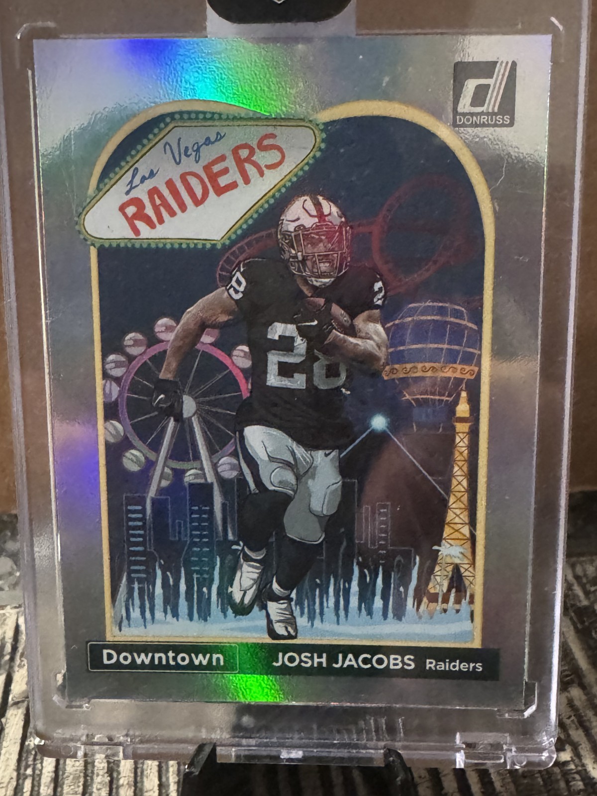 2023 Donruss Josh Jacobs DOWNTOWN