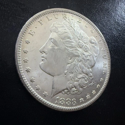1883-CC Morgan Dollar - Carson City Mint GEM BU
