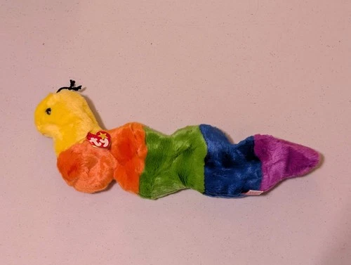 Inch the Inchworm (1999) TY Beanie Buddy (MWMT, Vintage, Retired, with Tag, VTG,