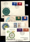 # PORTUGAL, ITALY, IRELAND 1960 - 4 FDC - CEPT