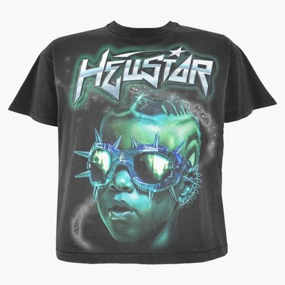 Hellstar T-Shirt The Future Schwarz 100%Baumwolle Größe L Neu & OVP