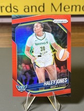 2025 Panini Prizm WNBA - Haley Jones #43 Red Prizm /299