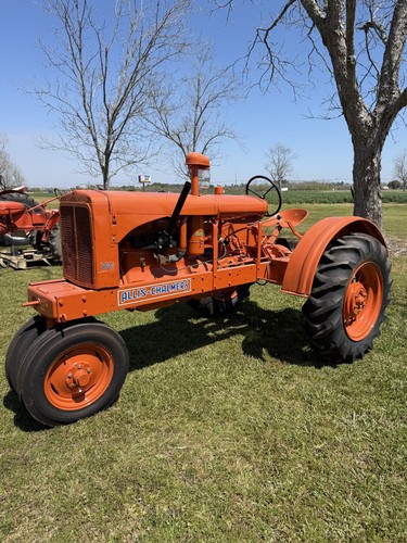 1937 Allis Chalmers WC Tractor Restored