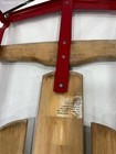 Flexible Flyer III Sled Red Wood Snow Sledding Classic Steering Handle — photo 6