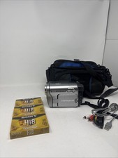 Sony DCR-TRV280 Digital8 Camcorder  3 NEW Hi8 Tapes Bundle UNTESTED AS-IS