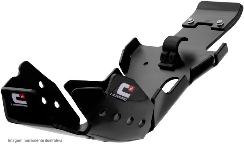 Garde boue CROSS-PRO Enduro en PHD 6mm pour moto Gaz-Gaz et Husqvarna