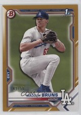 2021 Bowman Draft Gold /50 Maddux Bruns #BD-126 01uy