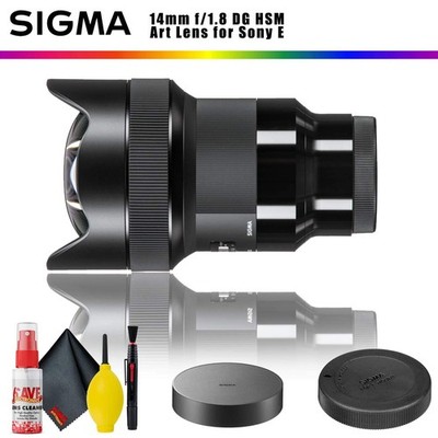 Sigma 14mm f/1.8 DG HSM Art Lens for Sony E