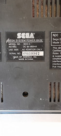 Sega Master System Power Base Console - Untested For Parts Repair