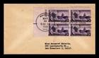DR JIM STAMPS US COVER WISCONSIN CENTENNIAL FDC SCOTT 957 PLATE BLOCK UNCACHETED