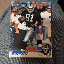Pro Line Score Pacific NFL MLB Trading Cards 5 1990 Tim Brown Harper Hamilton