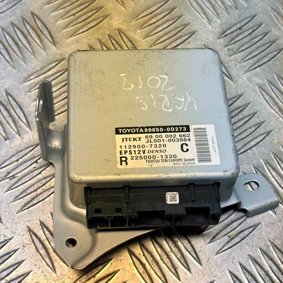 Toyota Yaris 2013 Steering Ecu Module JL501-003984 - Image 3 of 4