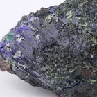 Azurite & Duftite Small Cabinet, Tsumeb Mine, Namibia