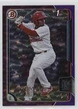 2015 Bowman Prospects Purple Ice /50 Juan Herrera #BP51 0q3
