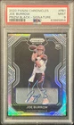 2020 Panini Chronicles Prizm Black #PB1 Silver Auto Joe Burrow RC PSA 9