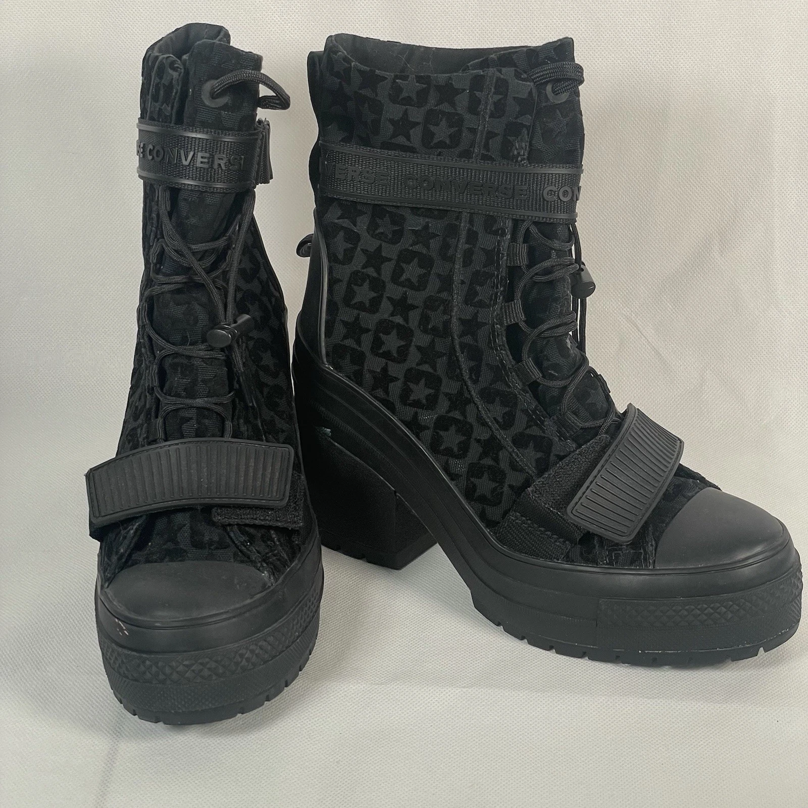 Stivali donna Converse Chuck Taylor All Star GR 82 XX tacco alto misura 7 5 566159c