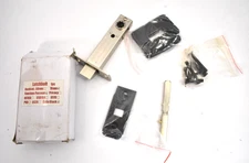 Passage Latch Bolt Door Lock Satin Black 70mm Accessory Replacement Pack