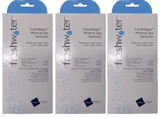 FreshWater Hot Spring Spas Ag+ Continuous Silver Ion Sanitizer 80010 -3 Pack