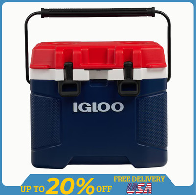 Igloo Trailmate Americana 25 Quart Hard Insulated Ice Chest Cooler