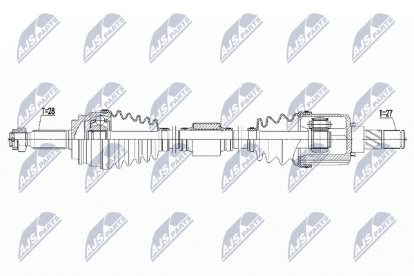 NTY Antriebswelle NPW-MS-061 FüR Mitsubishi-image