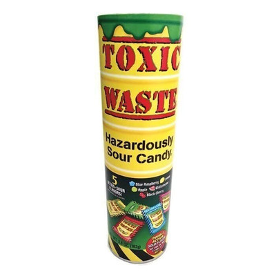 Toxic Waste Hazardously Sour Candy 9'' Tube