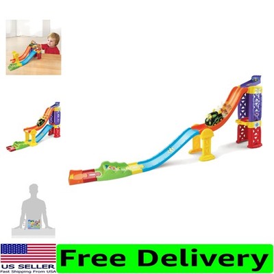Go! Go! Smart Wheels 3-in-1 Launch & Play Raceway for Ages 1-5 - Interactive Fun