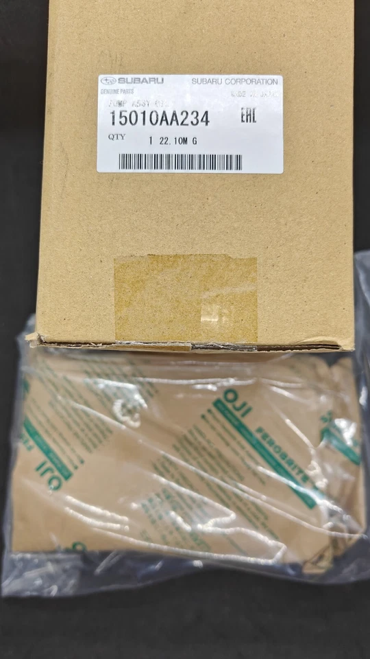 Bomba de aceite original OEM Subaru 15010AA234 Eng Forester Impreza Legacy Outback NUEVO Foto 3 de 3