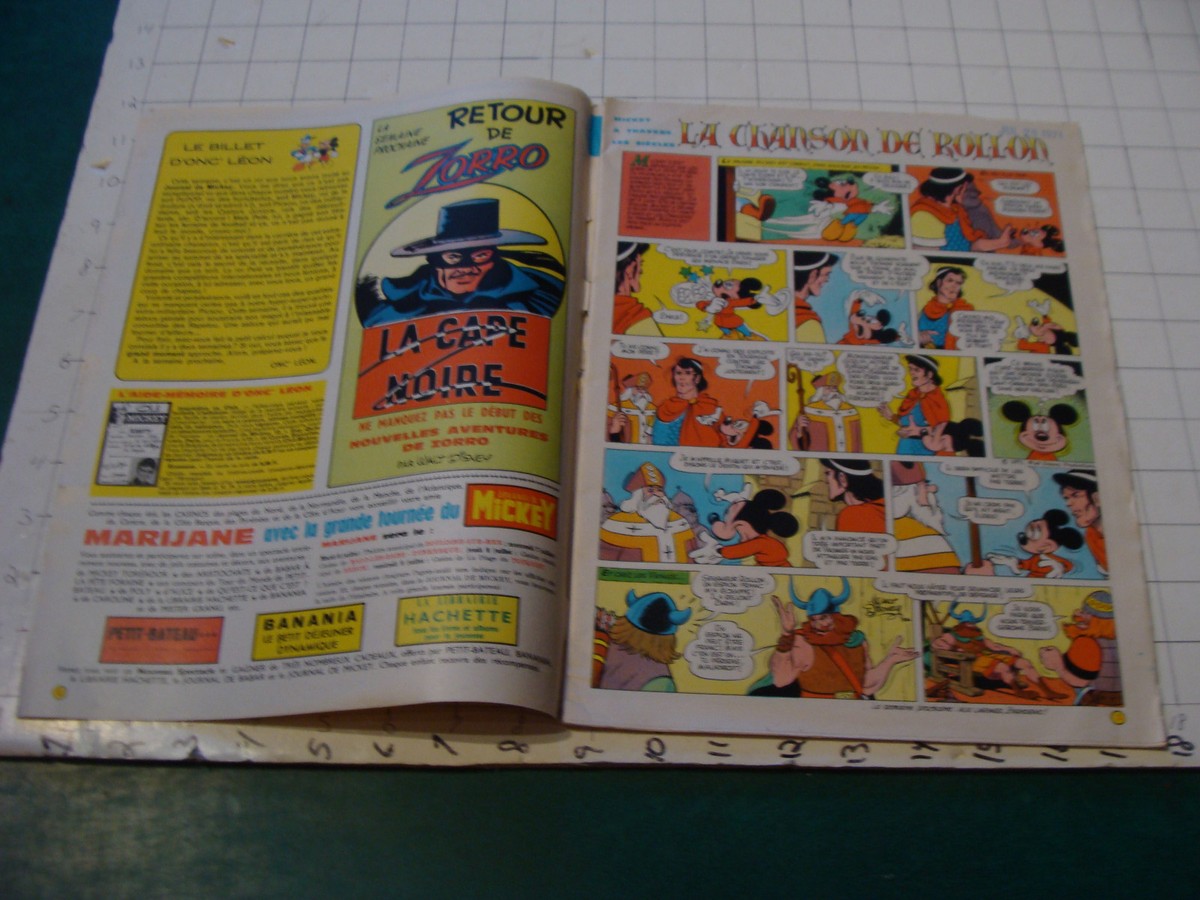 vintage Le Journal de MICKEY --FRENCH COMIC BOOK/MAGAZINE #994