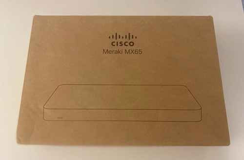 New Cisco Meraki MX65-HW Cloud Managed Security Appliance Never claimed MX65 Un - Picture 8 of 10