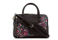 Vera Bradley Leather Marlo Satchel In Kiev Needlecraft   Sold Out Everywhere!!