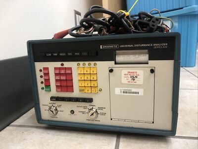 DRANETZ SERIES 626, UNIVERSAL DISTURBANCE ANALYZER W/CASE- PREOWNED