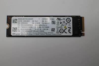 HYNIX PC711M280S NVMe 512GB SSD
