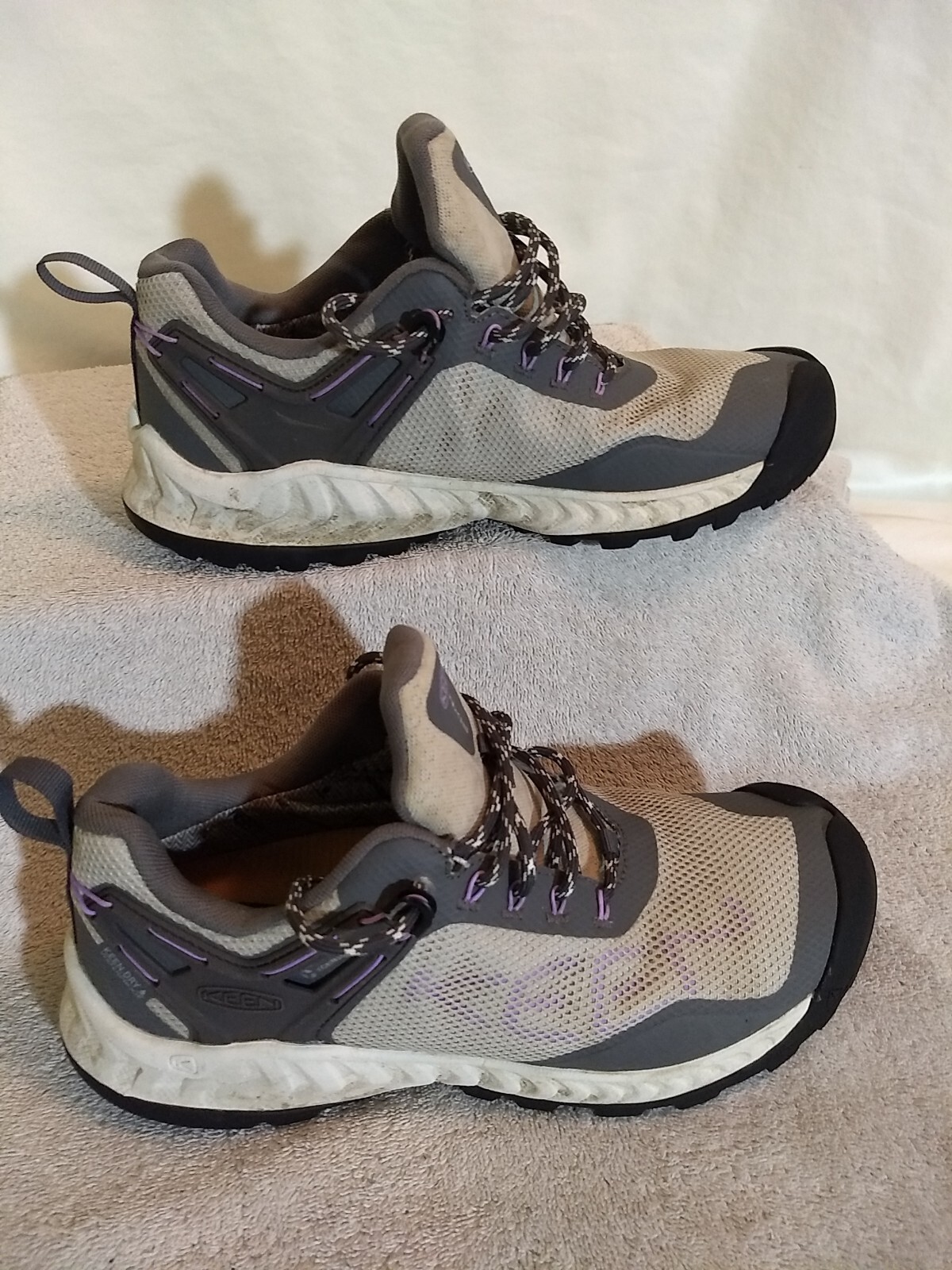 Scarpe da trekking KEEN donna NXIS EVO grigie impermeabili taglia: 9 5 #ZZ12+17