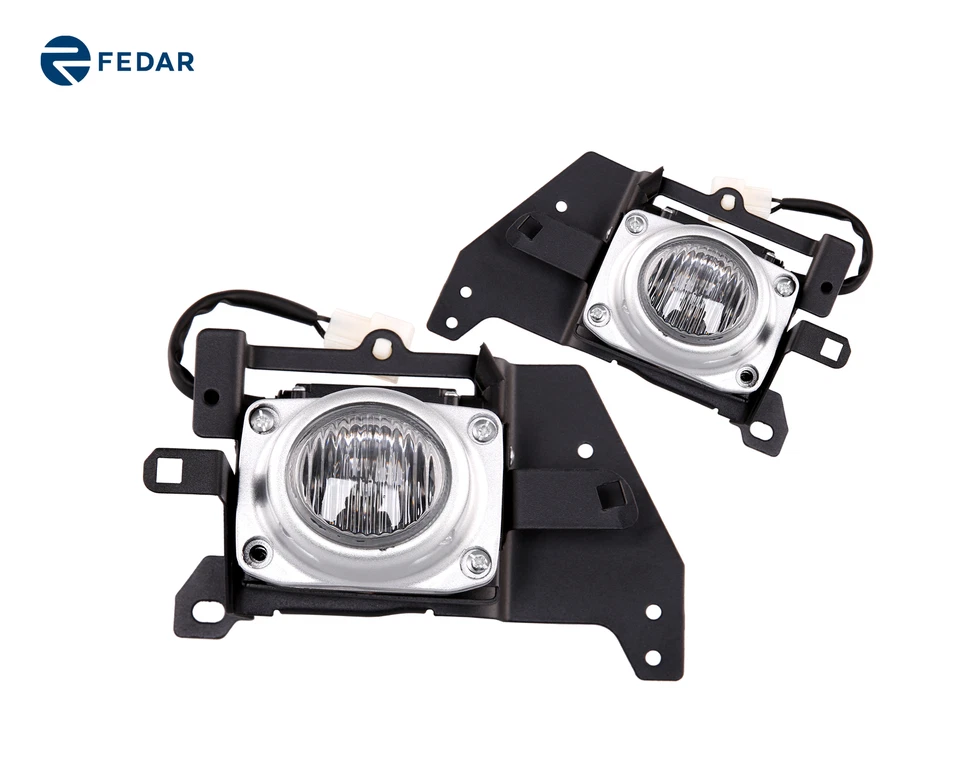 Conjunto de luces antiniebla de lente transparente par de bombillas para Honda Civic 1992-1995 cupé/sedán Foto 2 de 4