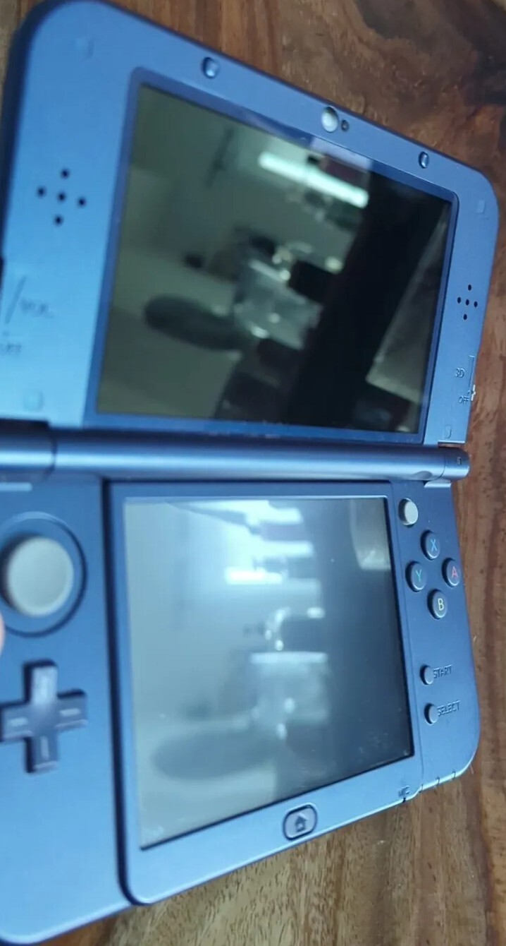 Nintendo New 3DS XL Galaxy Edition System w/Charger & 4gb SD Card