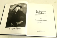 To Spencer with Love Eleanor ffoulke Ridgway 1997 HC Fort Collins CO Signed