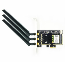 MINI PCIE to PCIE AC wireless network card adapter BCM94352 7260AC AR5B22